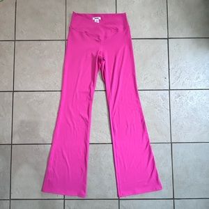 Beautiful Pink Garage Waist Defining Flared Leggings